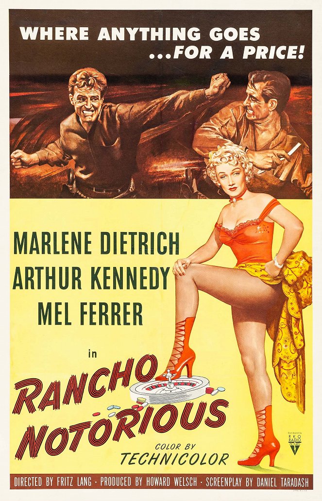 Rancho Notorious - Plakaty