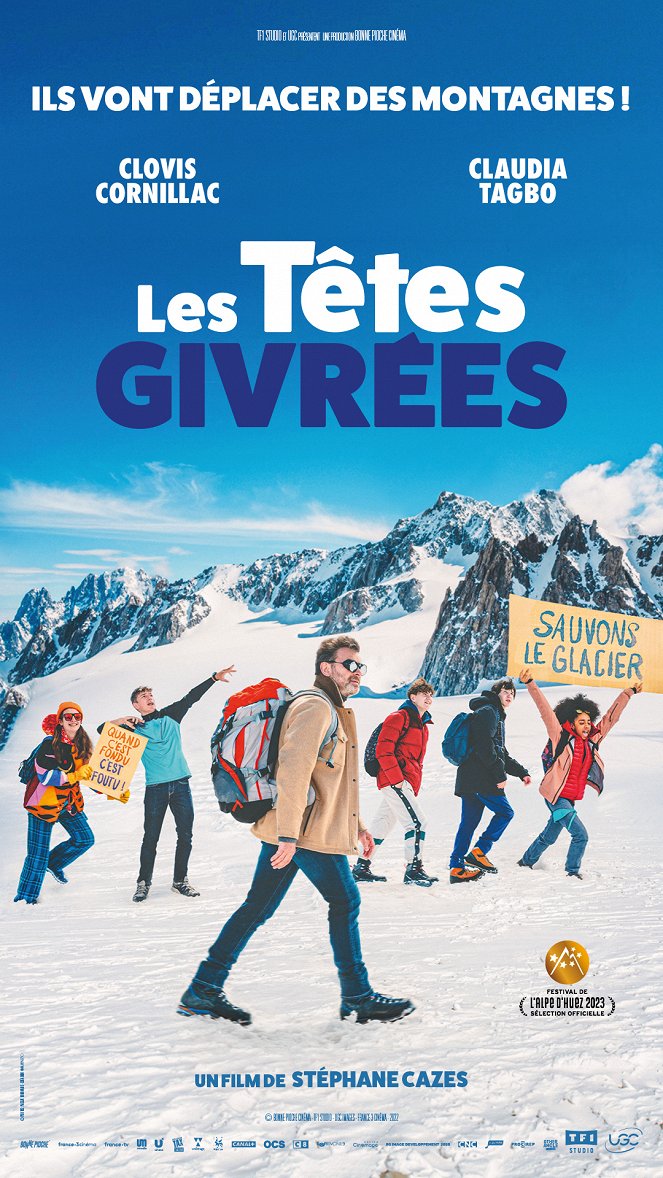 Les Têtes givrées - Carteles