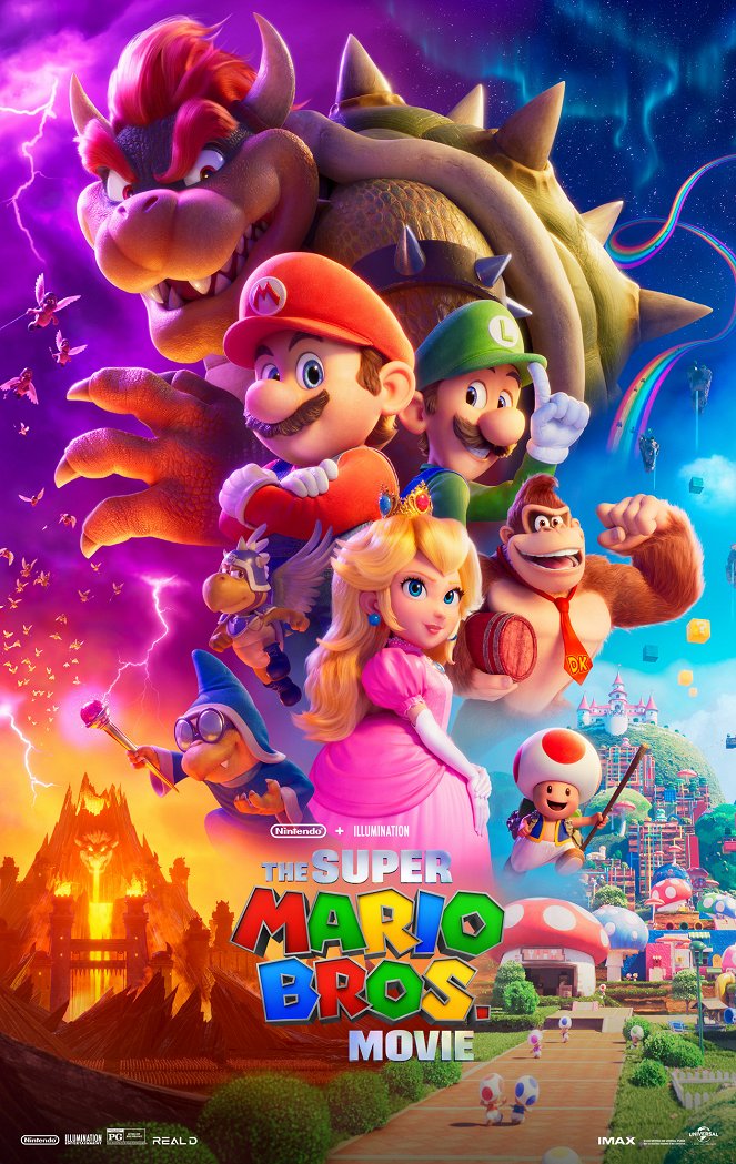 Super Mario Bros. ve filmu - Plakáty
