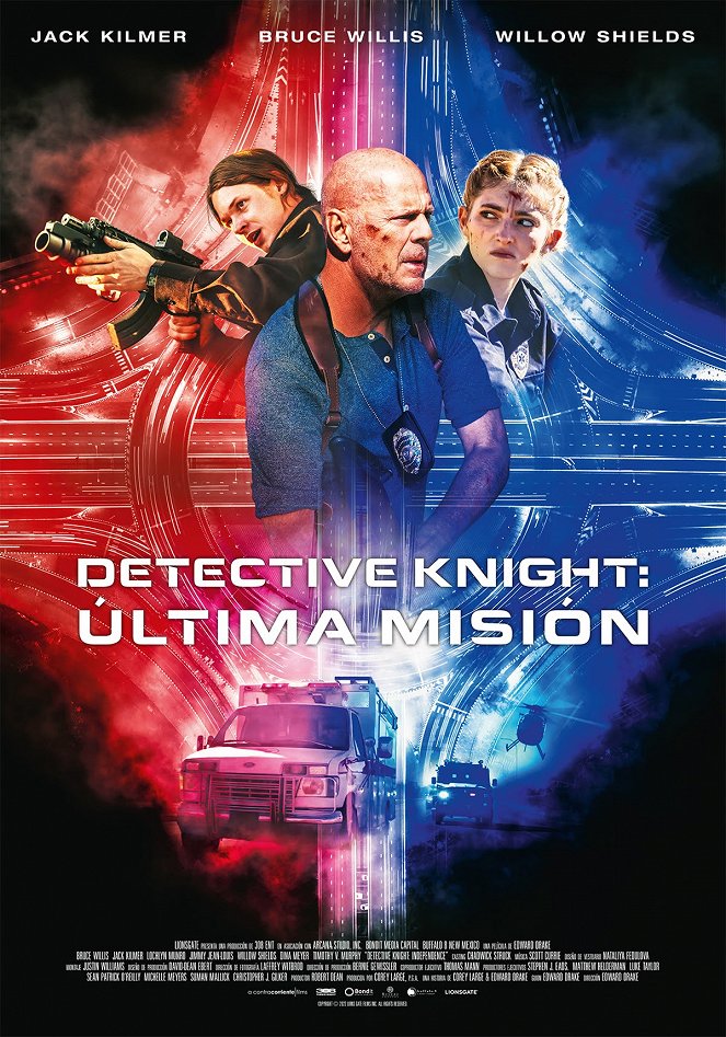 Detective Knight: Última misión - Carteles