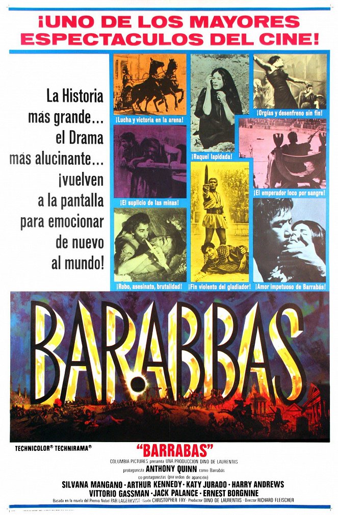 Barrabás - Carteles
