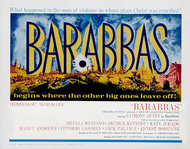 Barabba - Posters