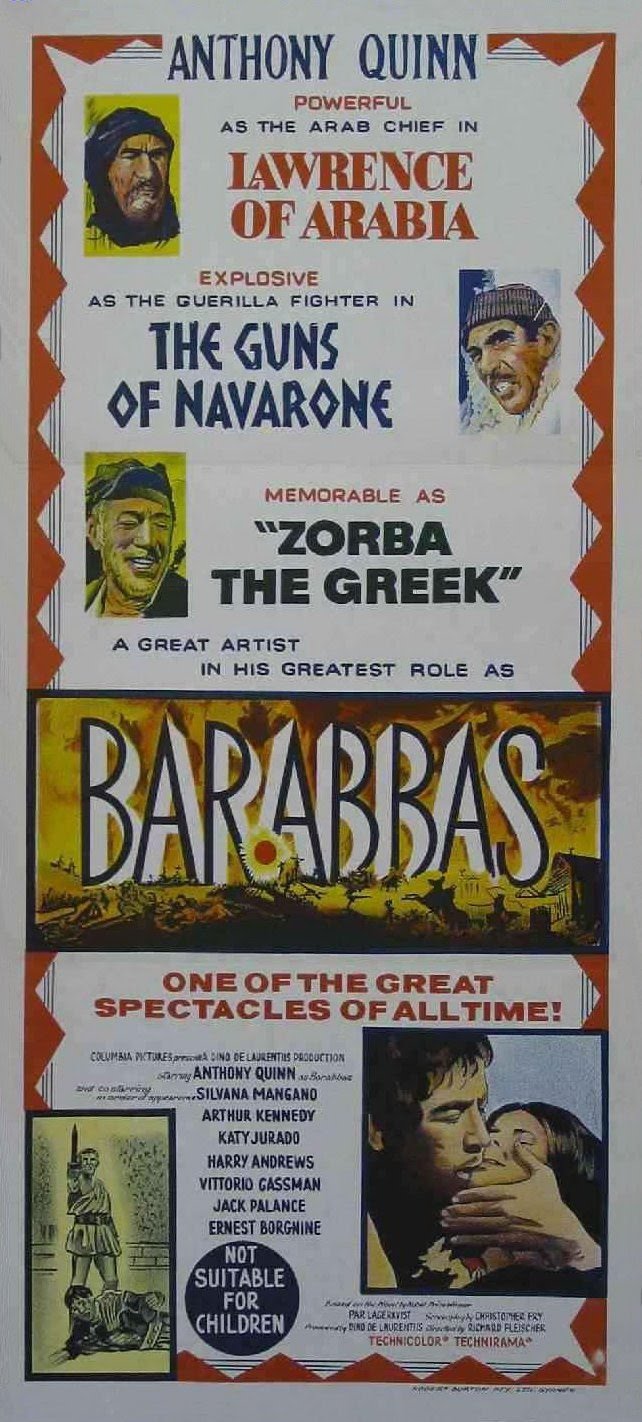 Barabbas - Posters