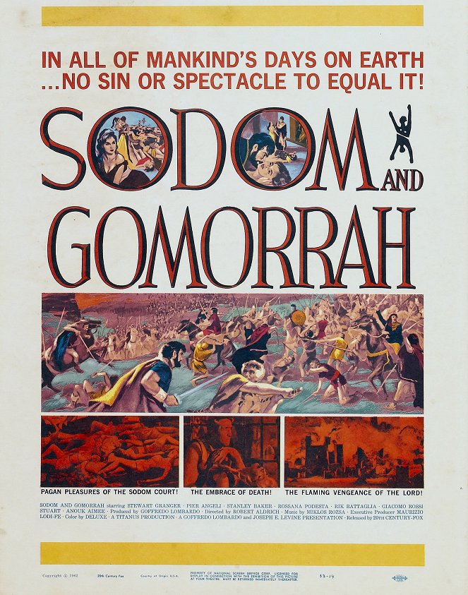 The Last Days of Sodom and Gomorrah - Posters
