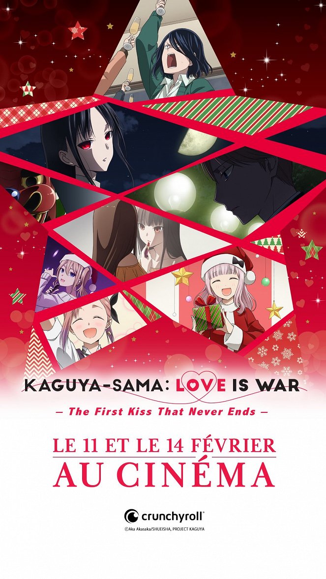 Kaguya-sama: Love Is War – The First Kiss That Never Ends - Affiches