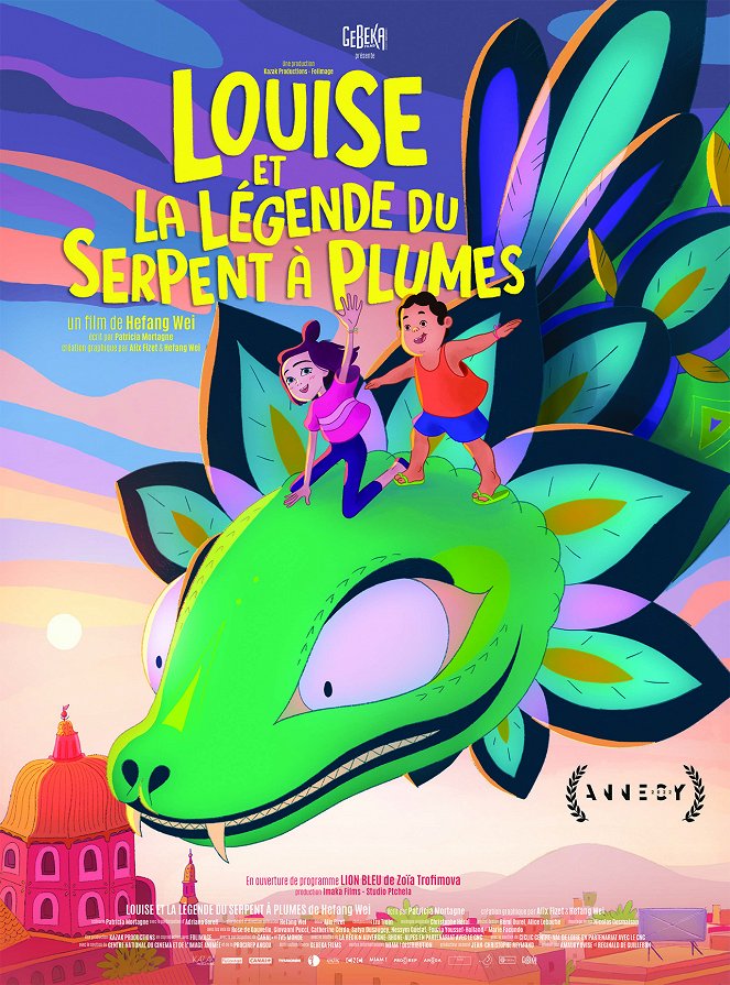 Louise a legenda o opeřeném hadovi - Plakáty