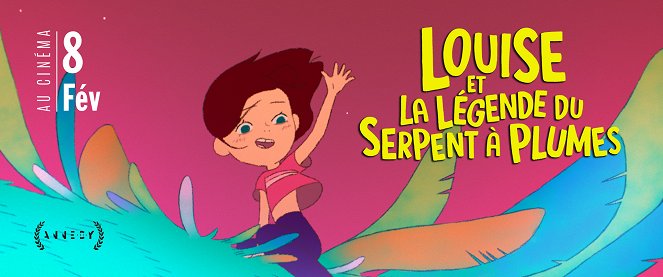 Louise et la Légende du Serpent à plumes - Julisteet