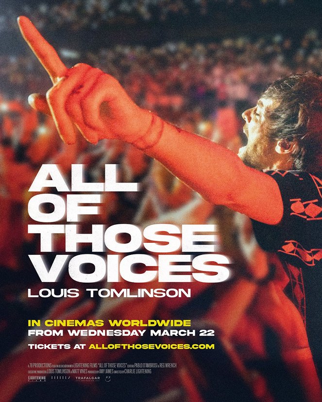 Louis Tomlinson: All of Those Voices - Plakate