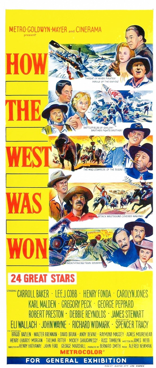 How the West Was Won - Posters