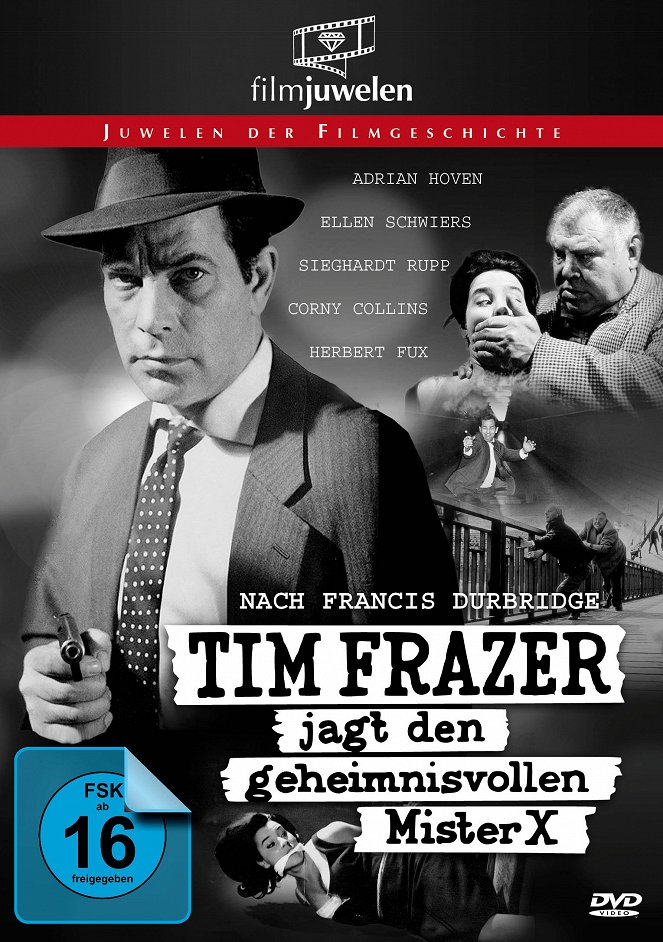 Tim Frazer jagt den geheimnisvollen Mister X - Plakate