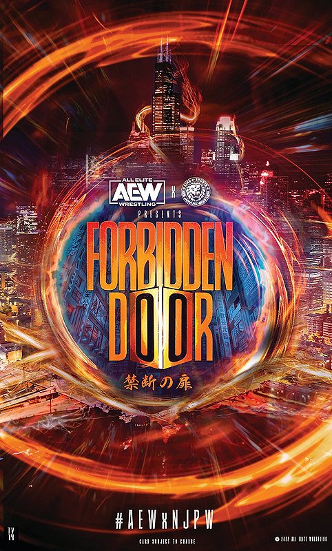 All Elite Wrestling x New Japan Pro Wrestling: Forbidden Door - Plagáty