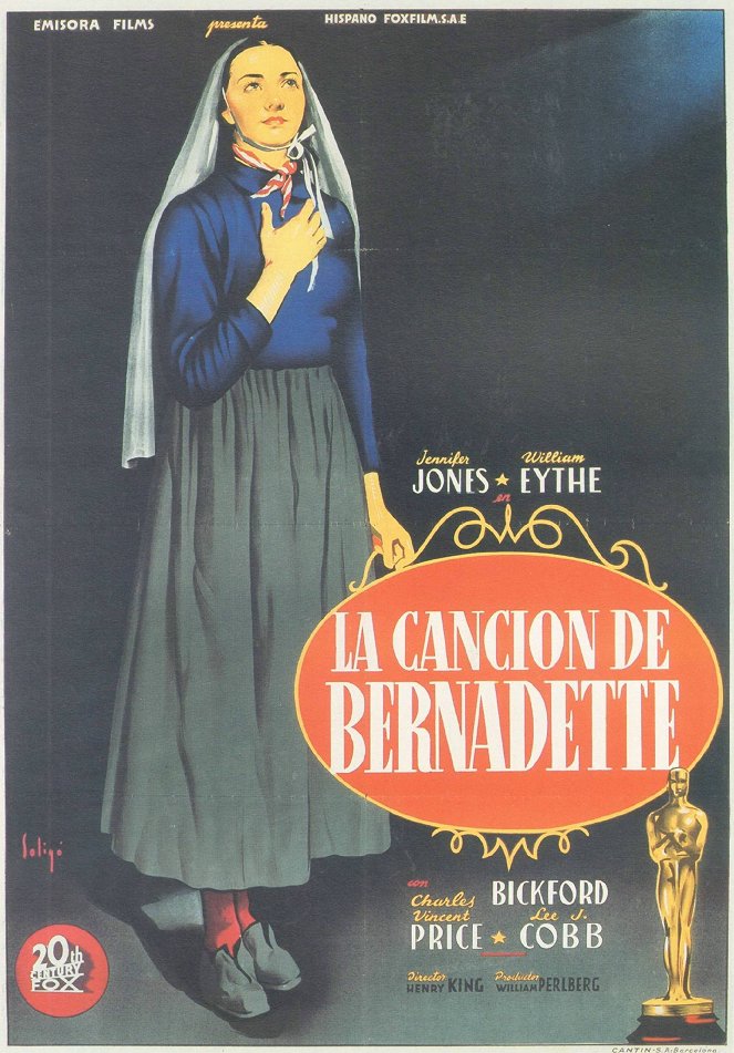 La canción de Bernadette - Carteles