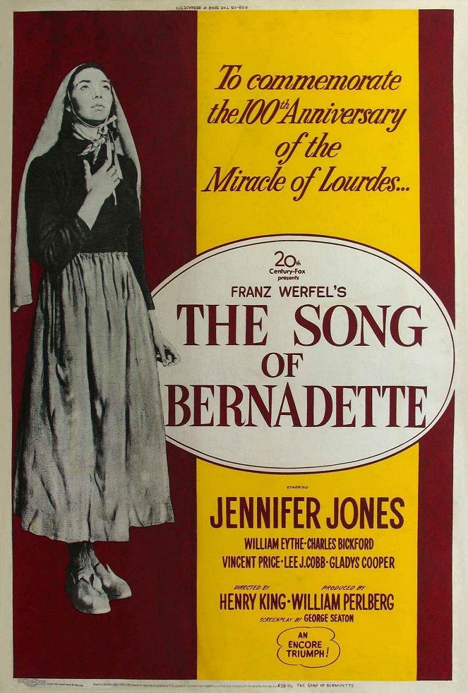 The Song of Bernadette - Posters