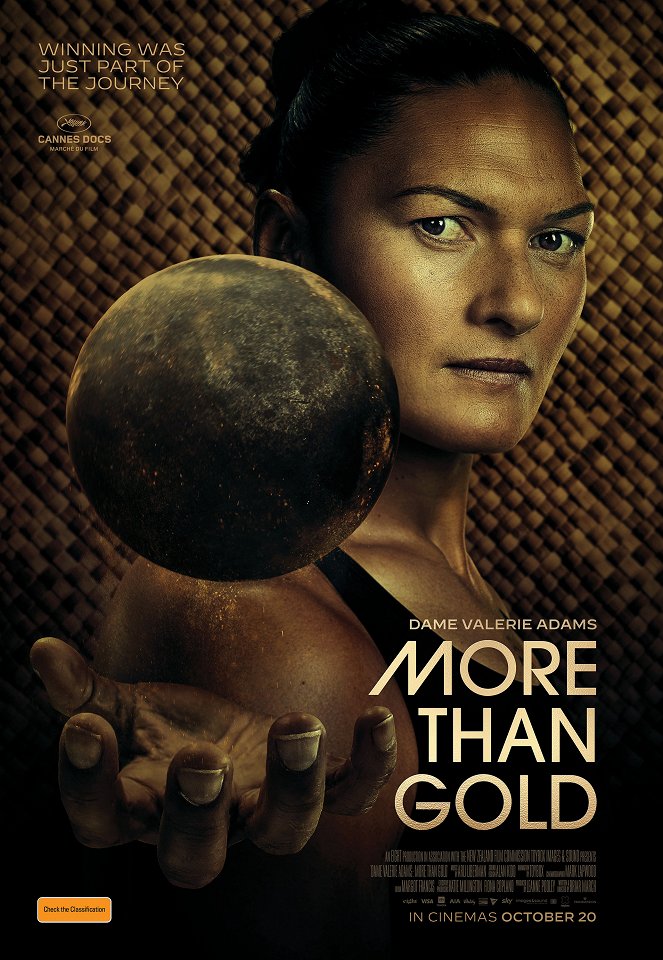 Dame Valerie Adams: More Than Gold - Plakate