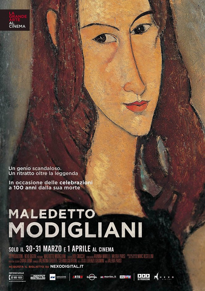 A művészet templomai: Modigliani centenárium - Plakátok