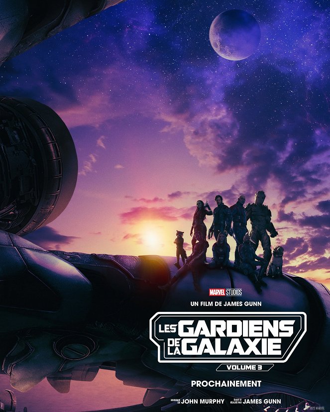 Les Gardiens de la Galaxie 3 - Affiches