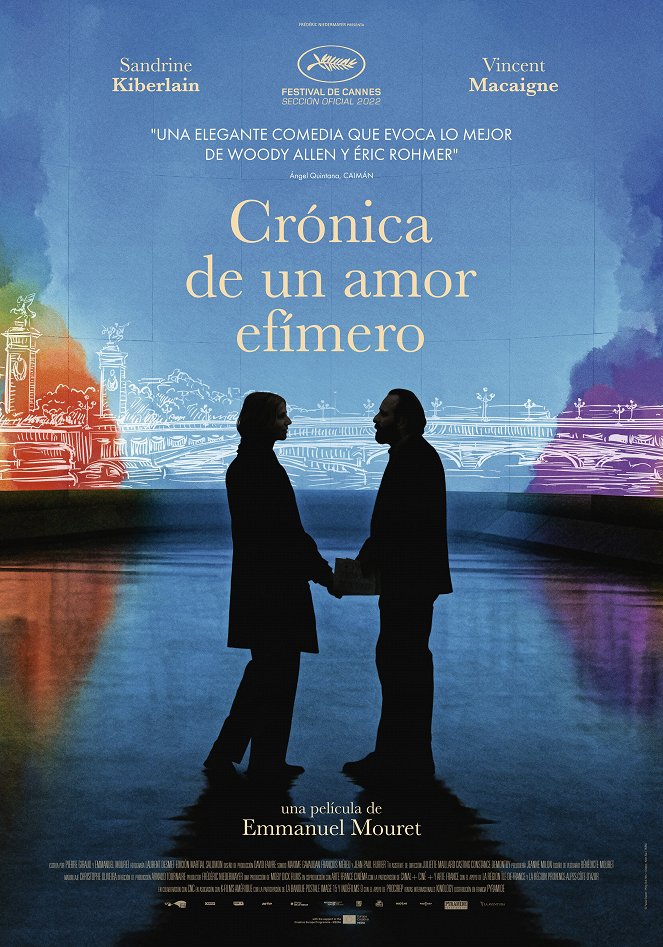 Crónica de un amor efímero - Carteles