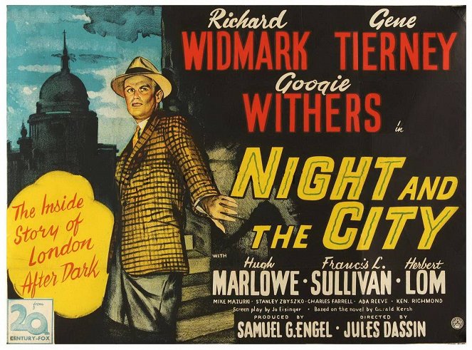 Az éjszaka és a város - Plakátok