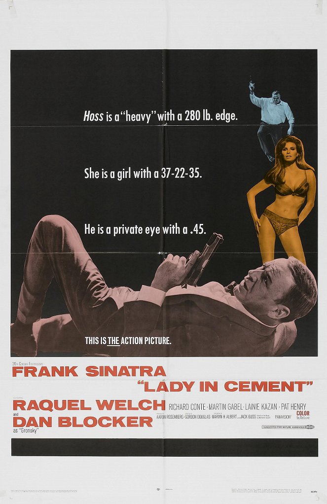 Lady in Cement - Plakátok