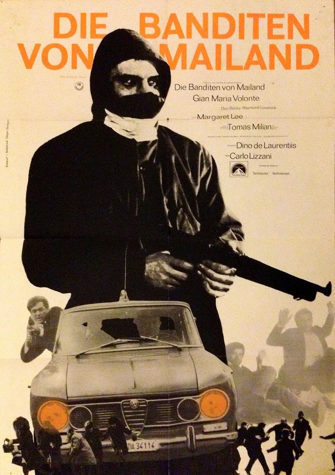 Bandité v Miláně - Plakáty
