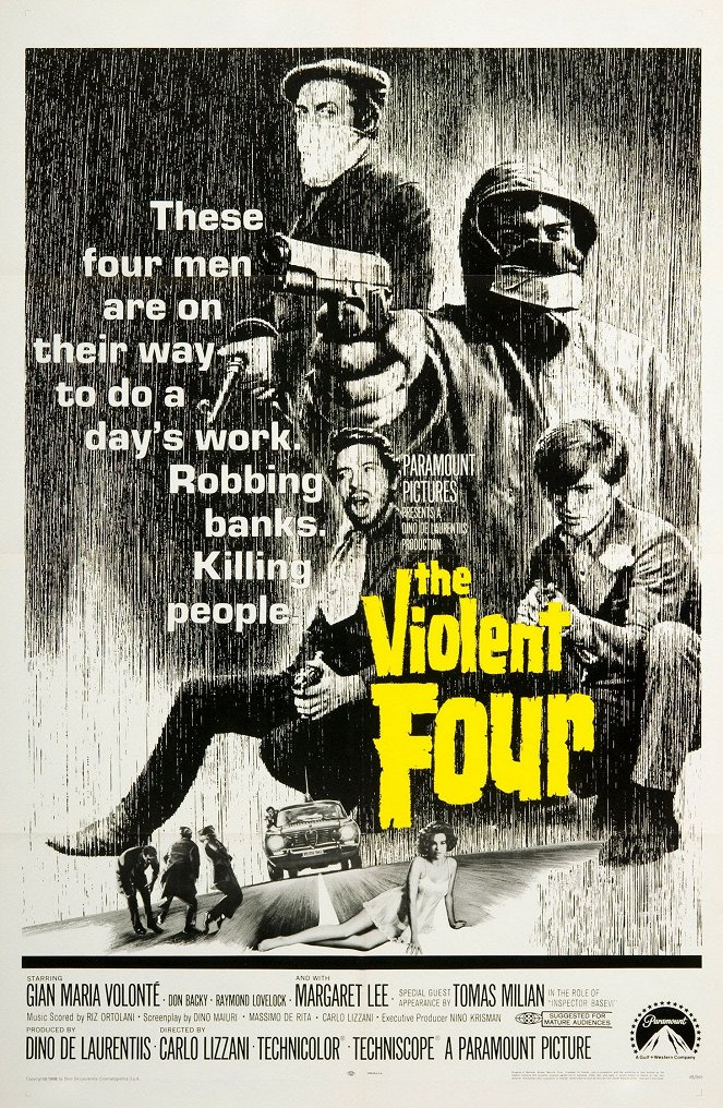 The Violent Four - Posters