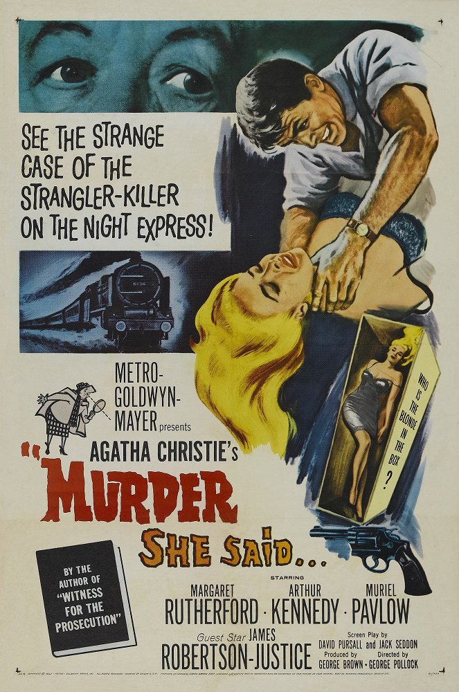 Murder She Said - Posters