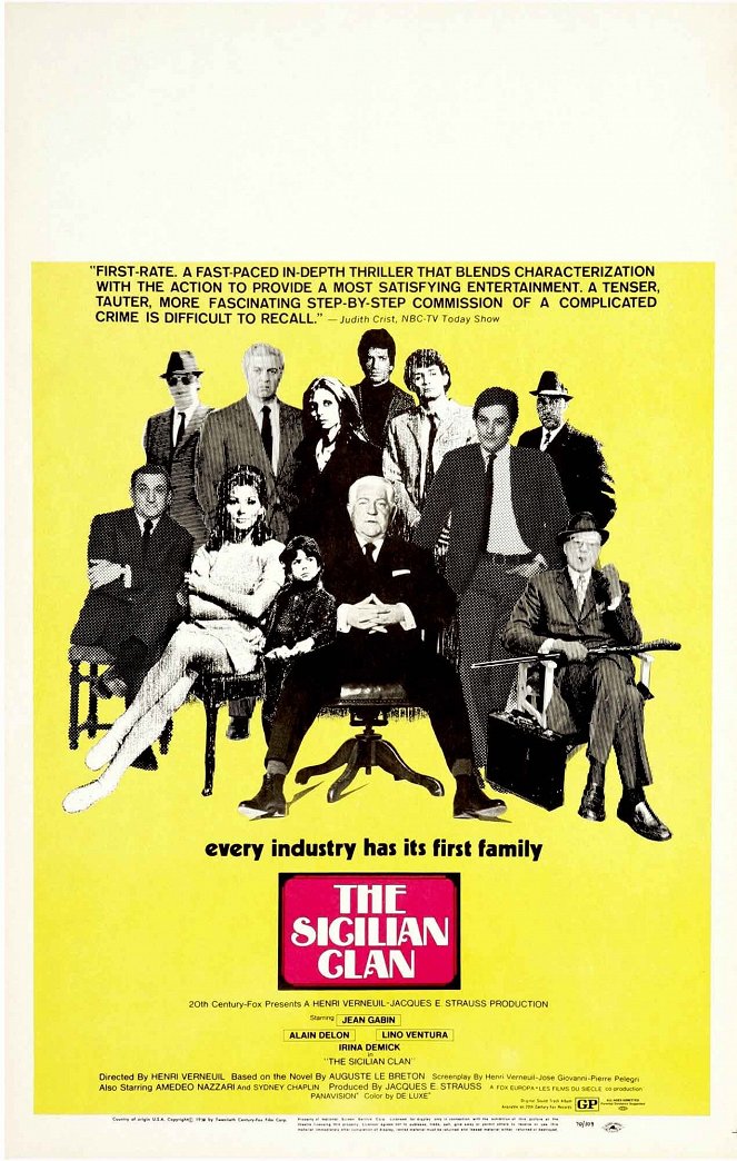The Sicilian Clan - Posters