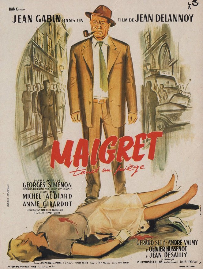 Maigret virittää ansan - Julisteet