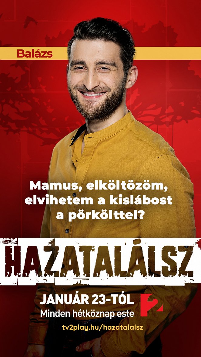 Hazatalálsz - Plakáty