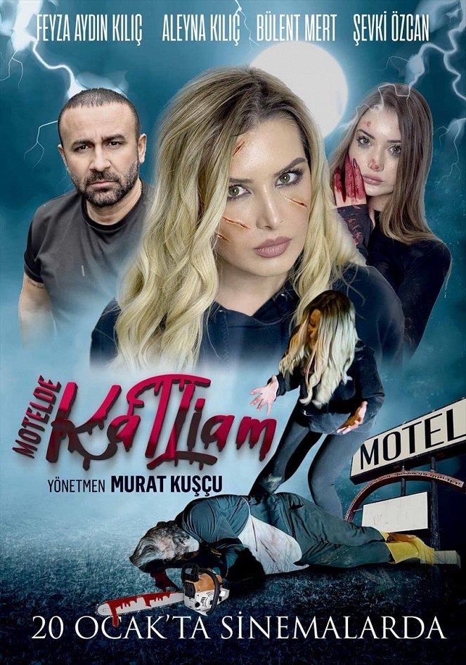 Motelde Katliam - Plakáty