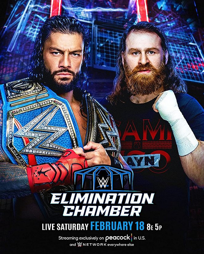 WWE Elimination Chamber - Cartazes