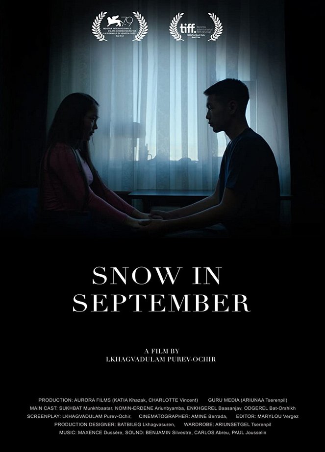 Sníh v září - Plakáty
