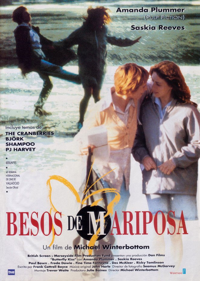 Besos de mariposa - Carteles