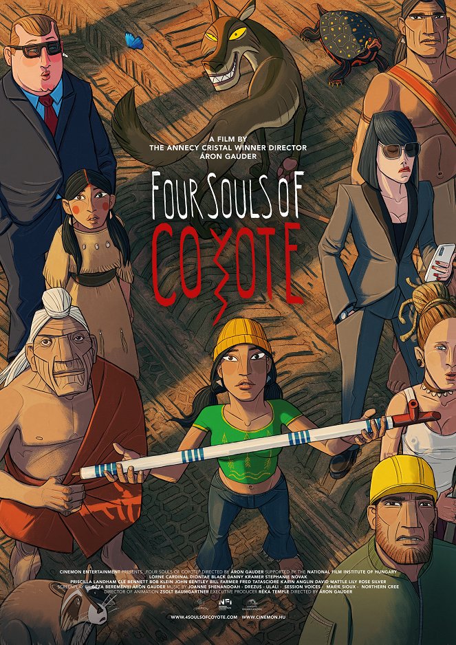 Four Souls of Coyote - Posters