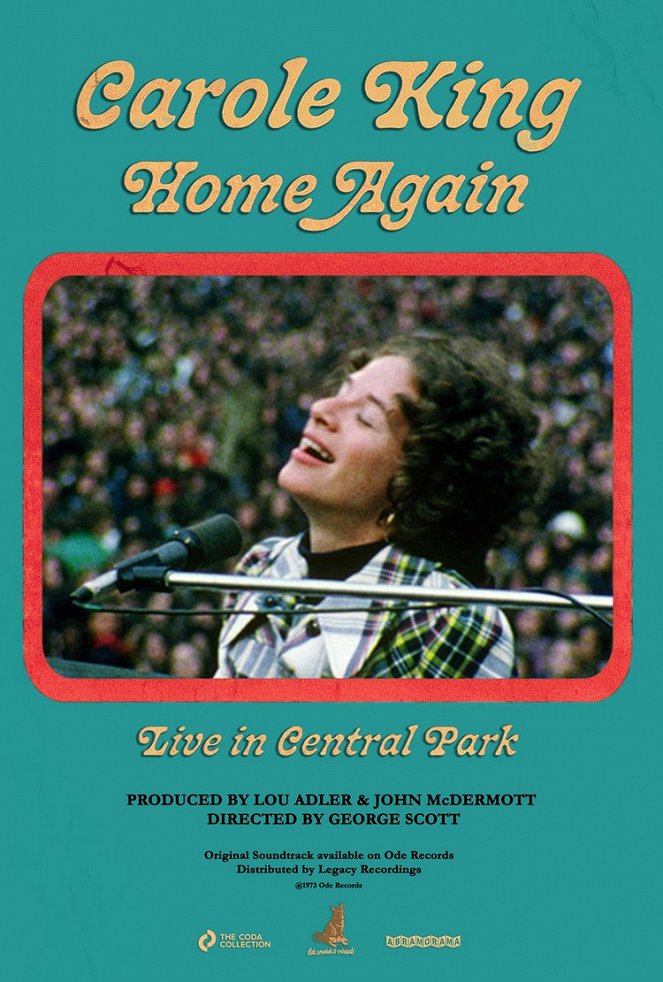 Carole King Home Again: Live in Central Park - Plakaty