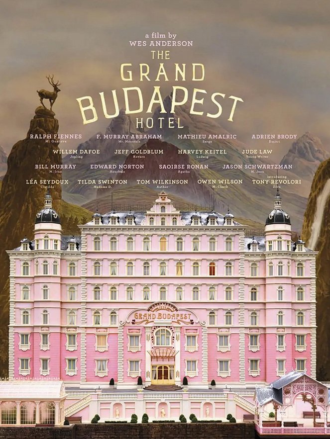 Grandhotel Budapešť - Plagáty
