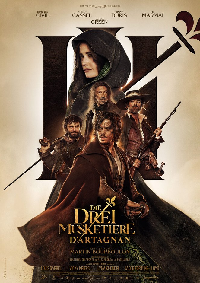 Die Drei Musketiere: D'Artagnan - Plakate