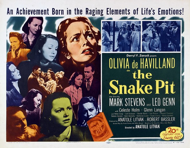 The Snake Pit - Plakáty