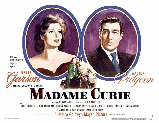 Madame Curie - Julisteet