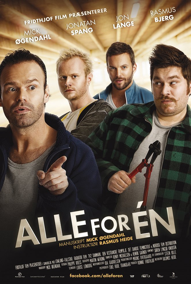 Alle for én - Affiches