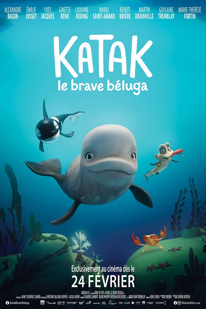 Katak, the Brave Beluga - Julisteet