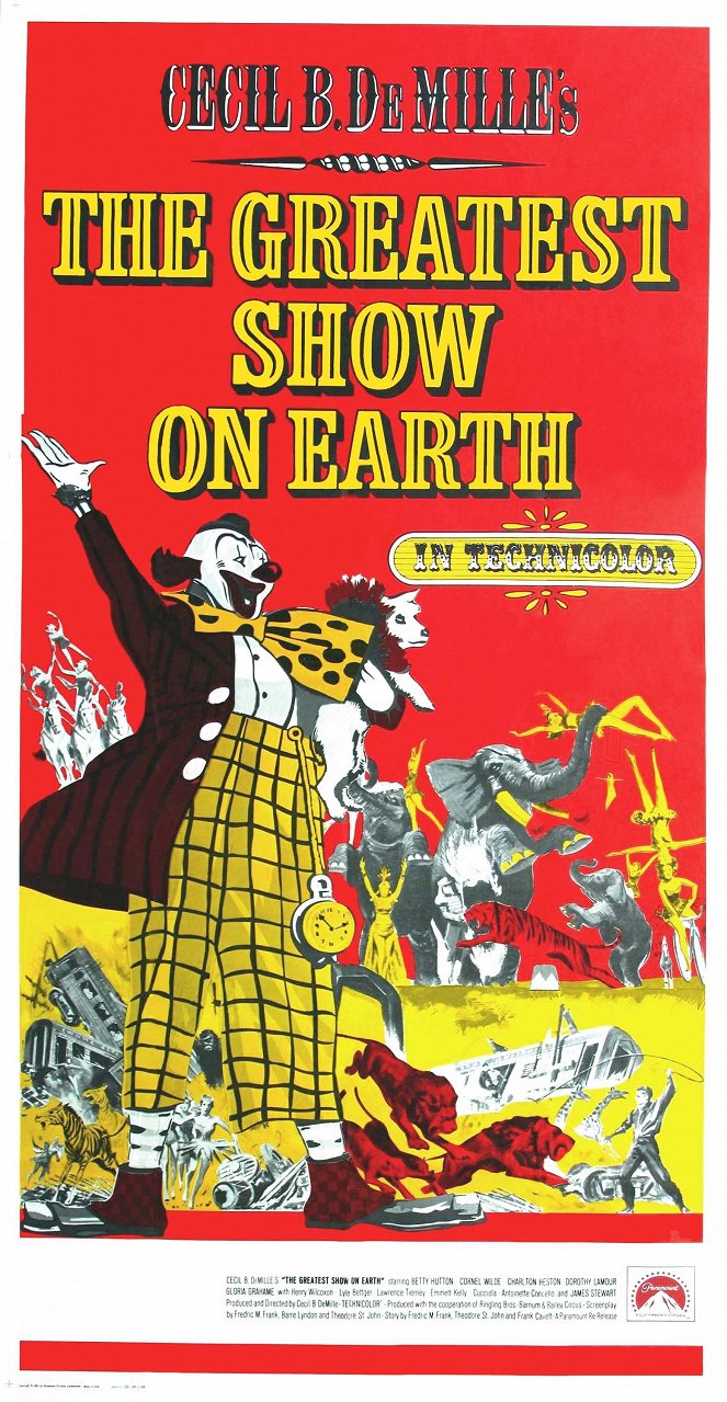 A földkerekség legnagyobb show-ja - Plakátok