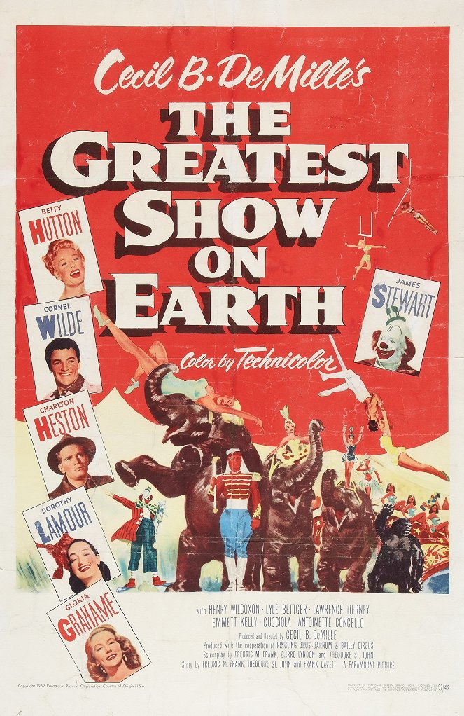 The Greatest Show on Earth - Plakaty