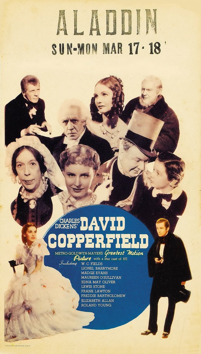 The Personal History, Adventures, Experience, & Observation of David Copperfield the Younger - Cartazes