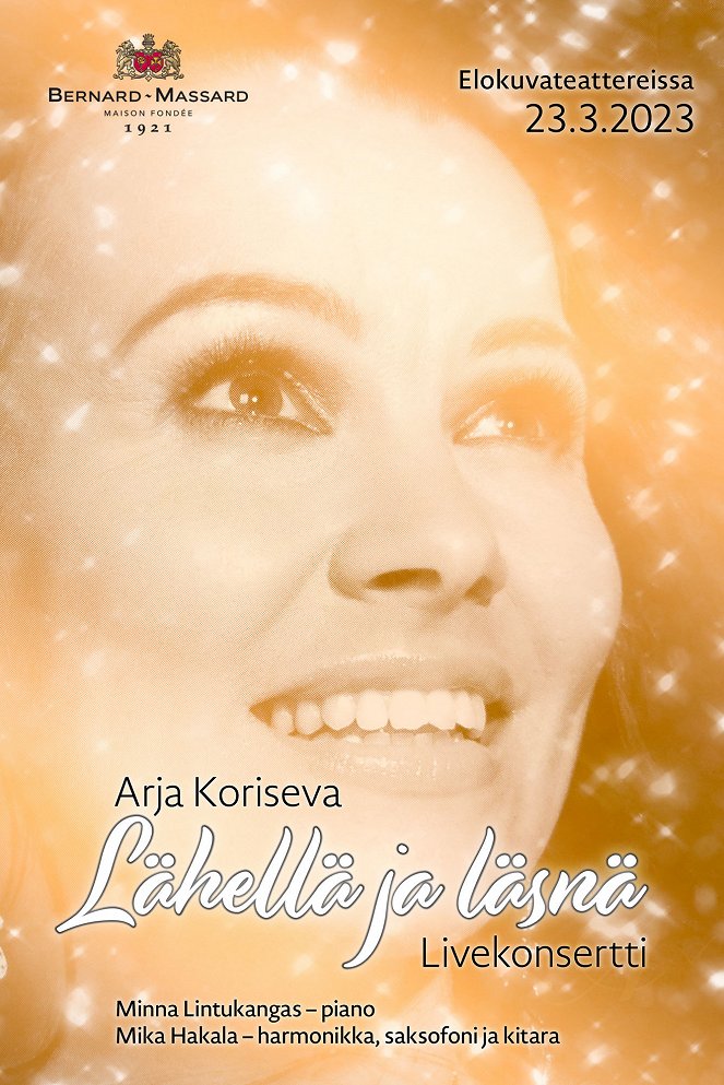 Arja Koriseva: Lähellä ja läsnä - Plakaty