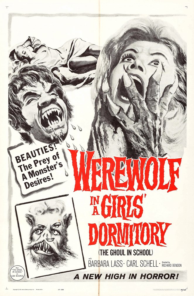 Werewolf in a Girls' Dormitory - Posters