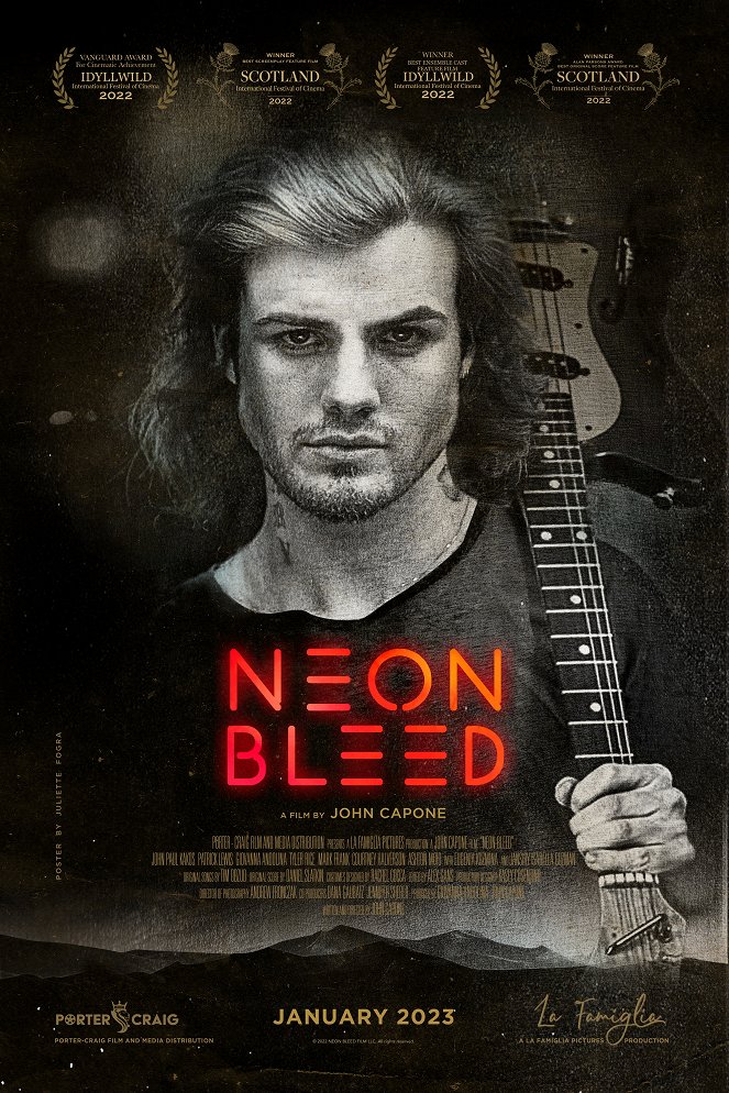 Neon Bleed - Carteles