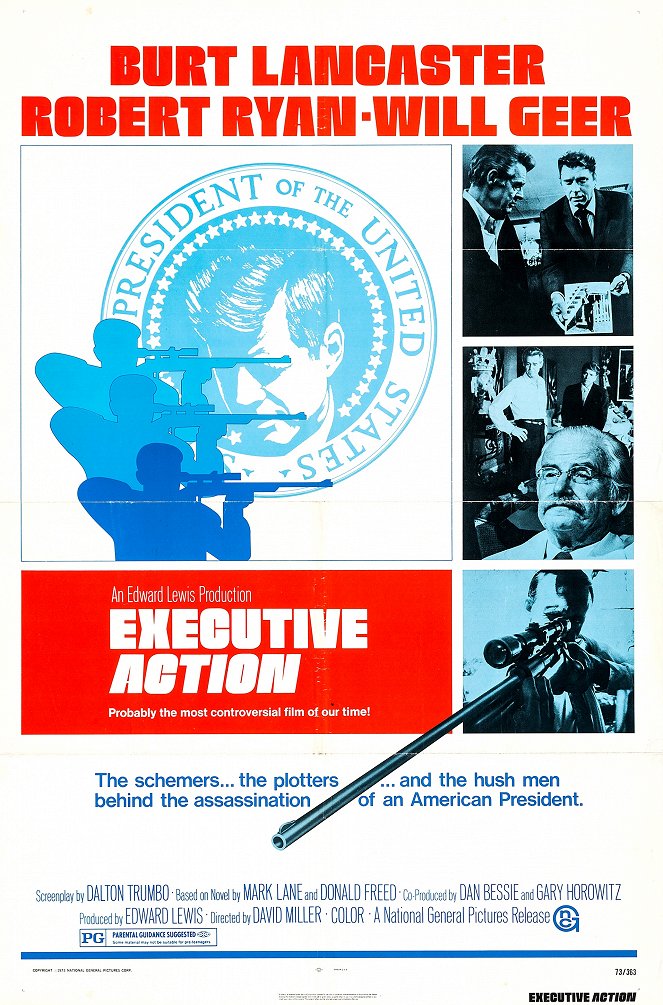 Executive Action - Julisteet