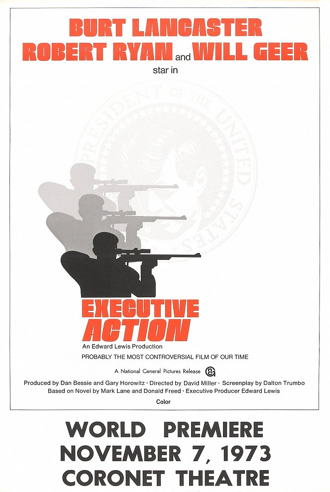 Executive Action - Cartazes