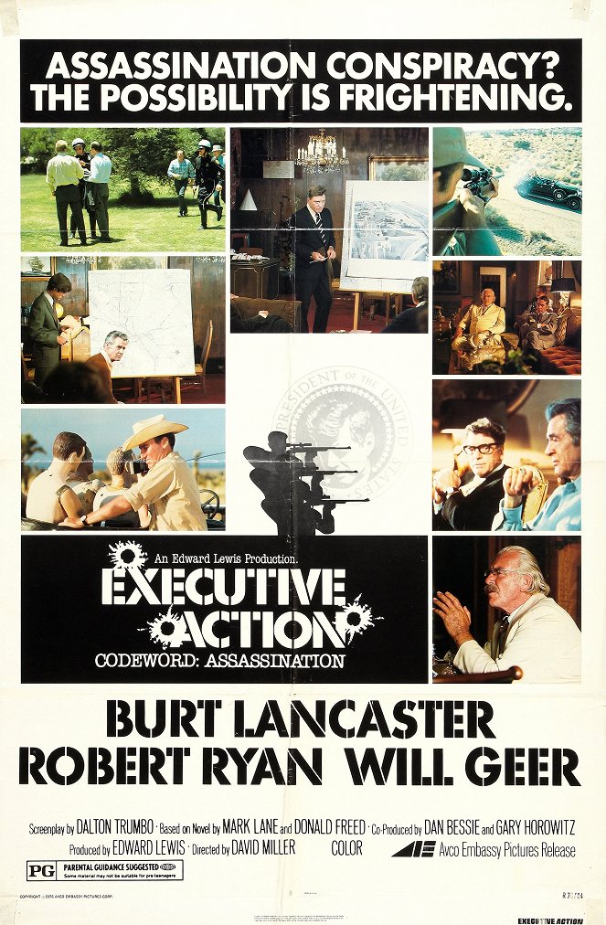Executive Action - Plakaty